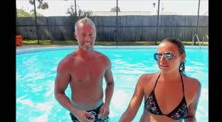 nellebeachgirl – bikkini cam show in pool – 05_27_2019