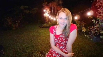 kaileeshy – naked angel playing guitar